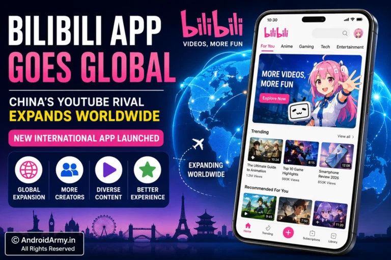 Bilibili App Goes Global as China’s YouTube rival expands worldwide with a new international Android app.