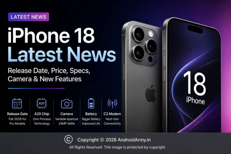 iPhone 18 Latest News — Release Date, Price, Specs, Camera and New Features